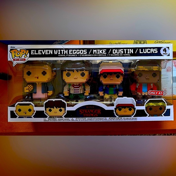 POP Stranger Things in Minecraft design Collection NWT Eleven With Eggos - Picture 5 of 15